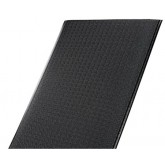 Crown Wear-Bond Tuff-Spun Pebble Surface Dry Area Anti-Fatigue Mat - 2' x 75', Black